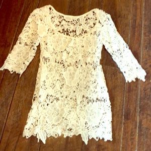 Swim - White pool cover up Swim - White pool cover up